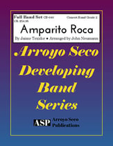 Amparito Roca Concert Band sheet music cover